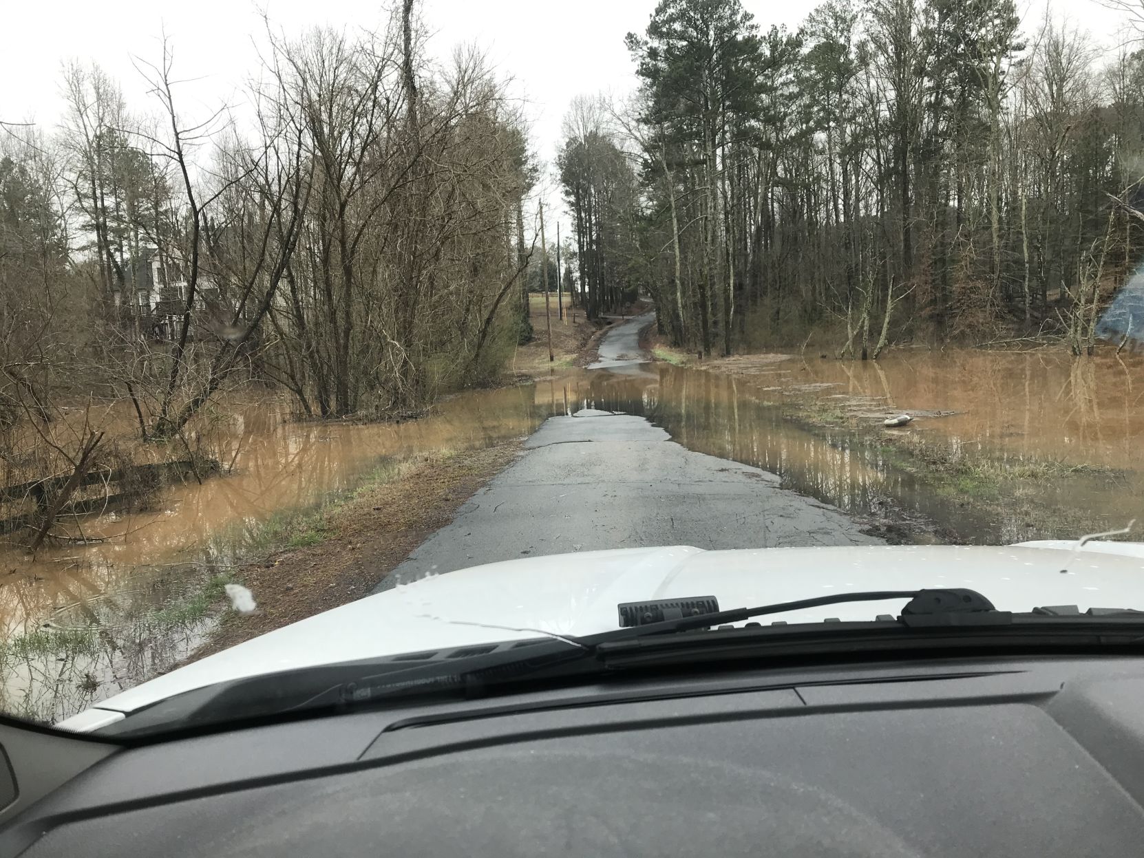 Gantt Road flooding